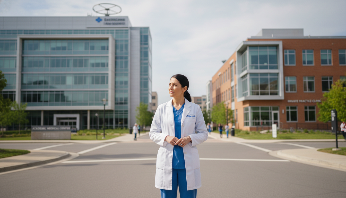 Choosing Between Academic and Private Practice for DO Graduates in IM