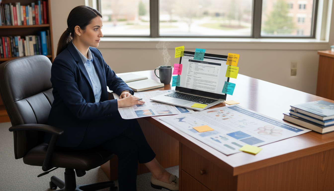 DO graduate reviewing research and leadership experiences for residency CV - DO graduate residency for CV Building for DO Gra