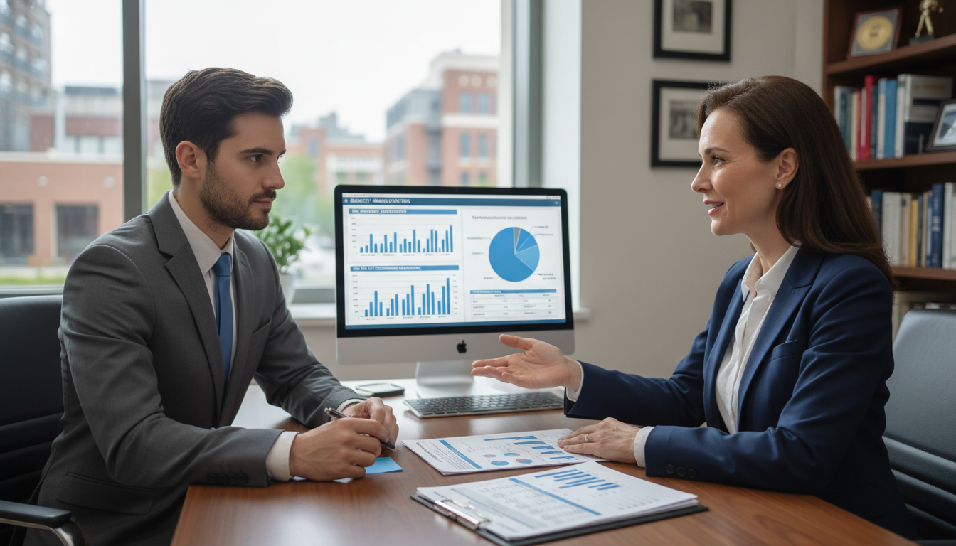 Internal medicine residency program director discussing match process with DO applicant Internal medicine residency program director discussing match process with DO applicant - DO graduate residency for Pre-Match