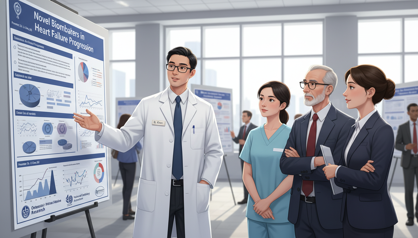 Internal medicine resident presenting research poster - DO graduate residency for Research Profile Building for DO Graduate i