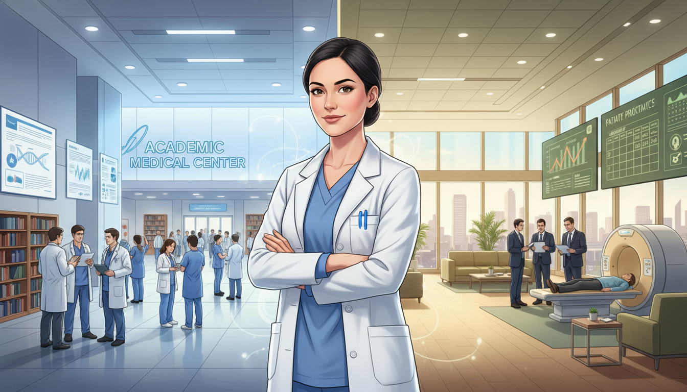 Choosing Between Academic and Private Practice as a DO Graduate in IR