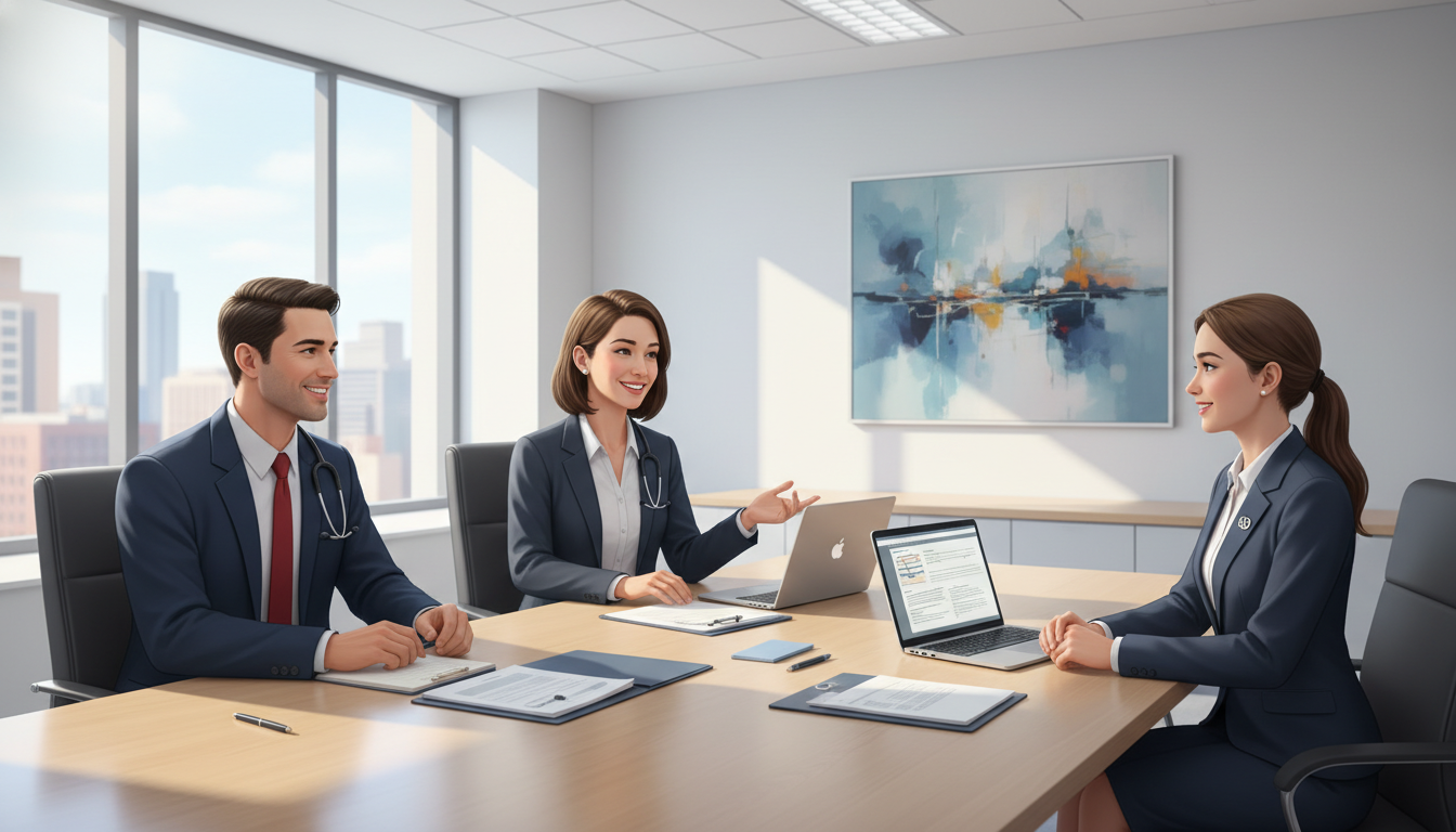 Medical residency interview panel speaking with DO applicant - DO graduate residency for Common Interview Questions for DO Gr