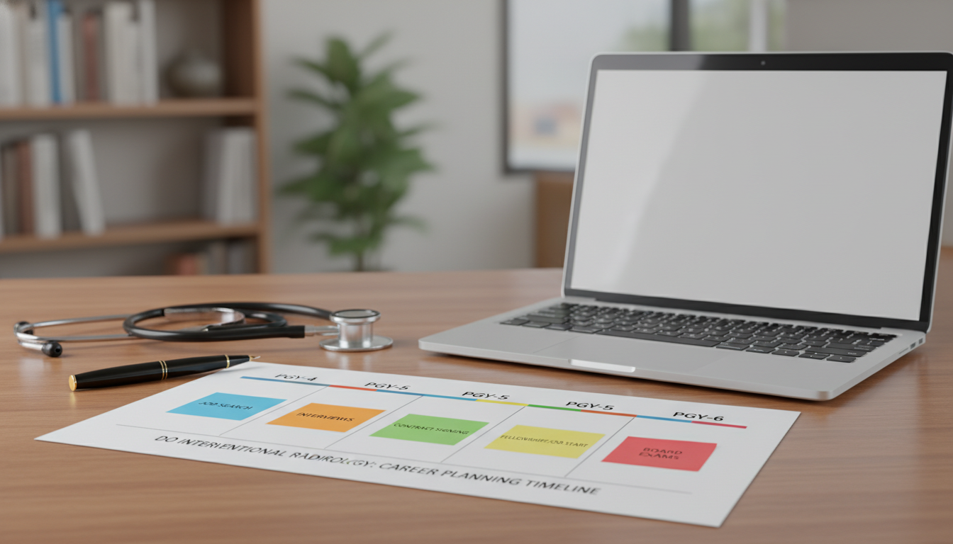 Timeline planning for interventional radiology residency job search Timeline planning for interventional radiology residency job search - DO graduate residency for Job Search Timing for DO Grad
