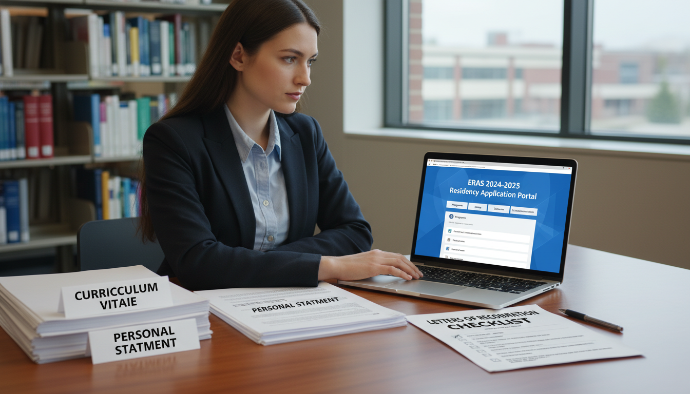 DO graduate preparing residency application materials - DO graduate residency for Letters of Recommendation for DO Graduate i