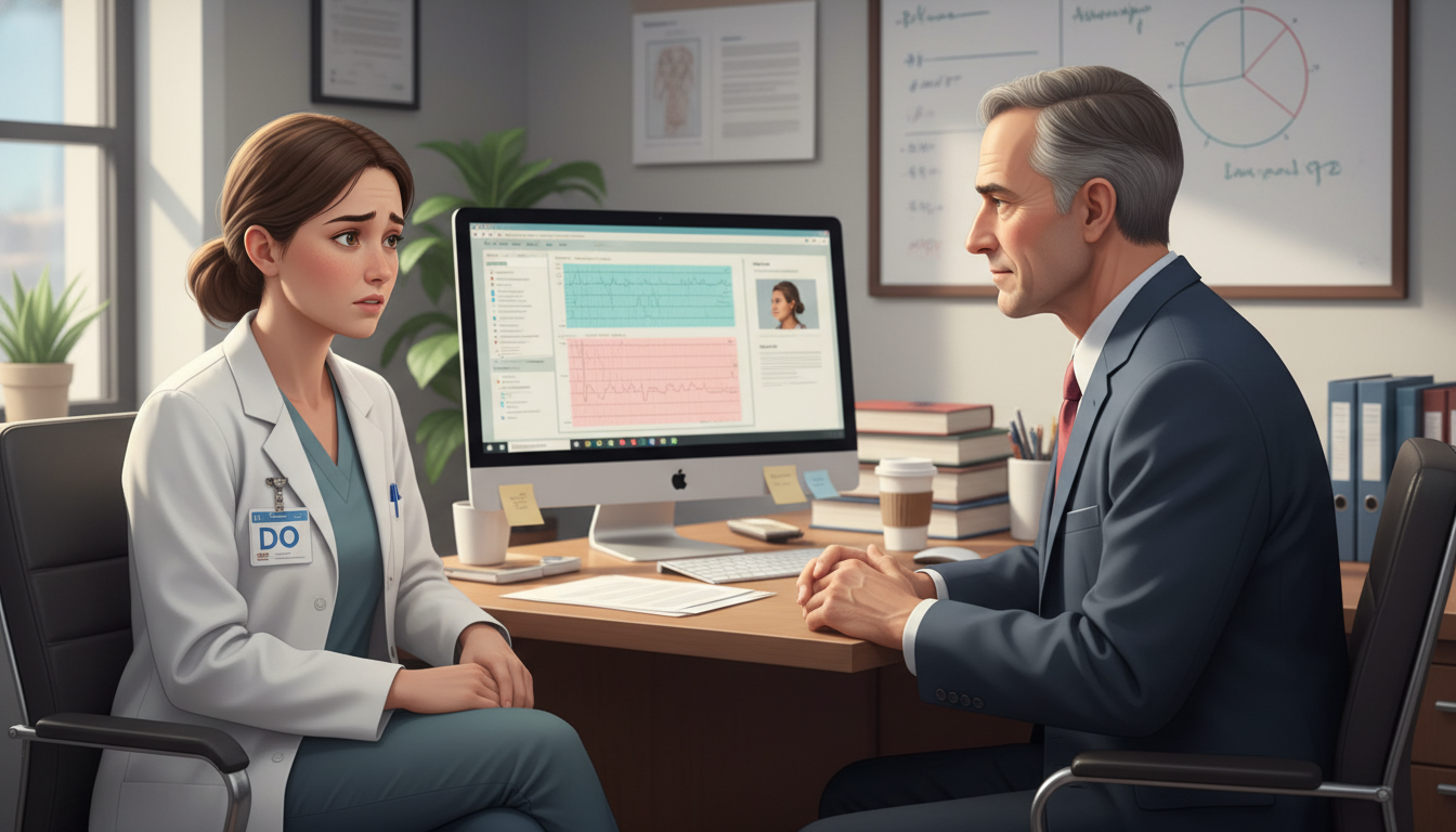 Medicine pediatrics resident speaking privately with program director about concerns Medicine pediatrics resident speaking privately with program director about concerns - DO graduate residency for Resident Tur