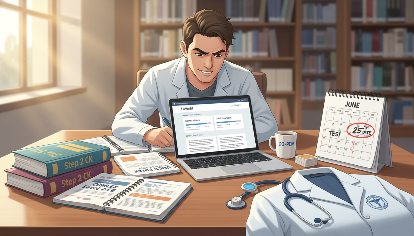 DO student planning Step 2 CK strategy for Med-Peds - DO graduate residency for Step Score Strategy for DO Graduate in Medici