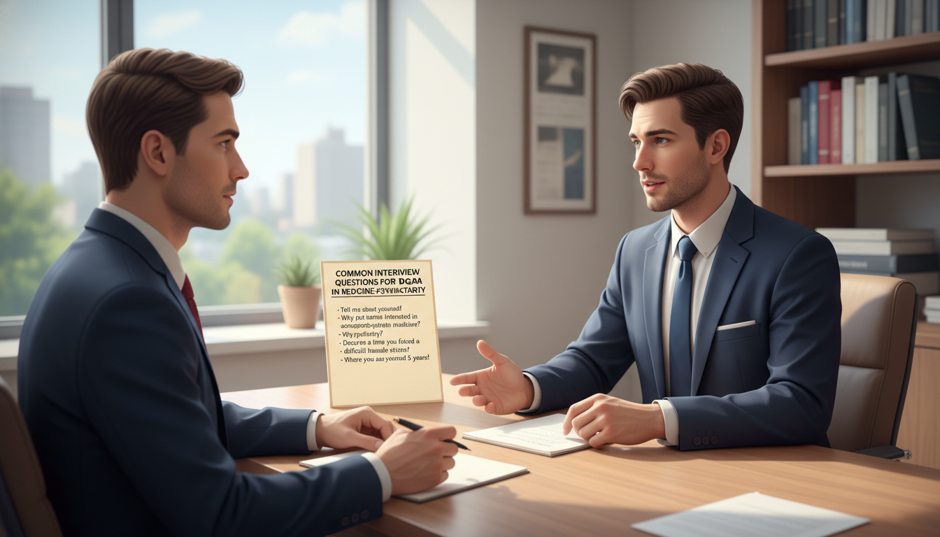 Medical student practicing behavioral interview questions Medical student practicing behavioral interview questions - DO graduate residency for Common Interview Questions for DO Gradu