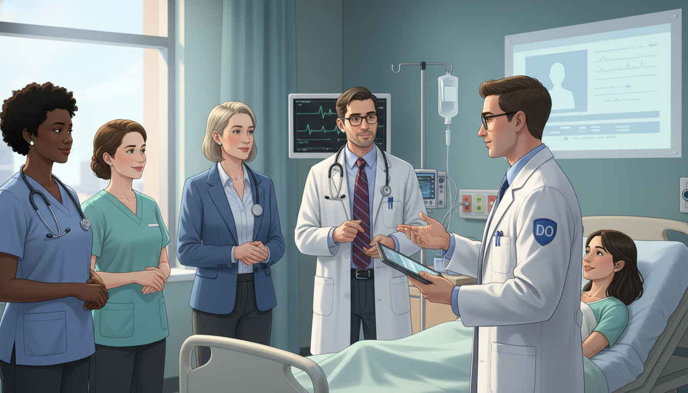 Medical student on an inpatient team interacting with both medicine and psychiatry attendings Medical student on an inpatient team interacting with both medicine and psychiatry attendings - DO graduate residency for Let