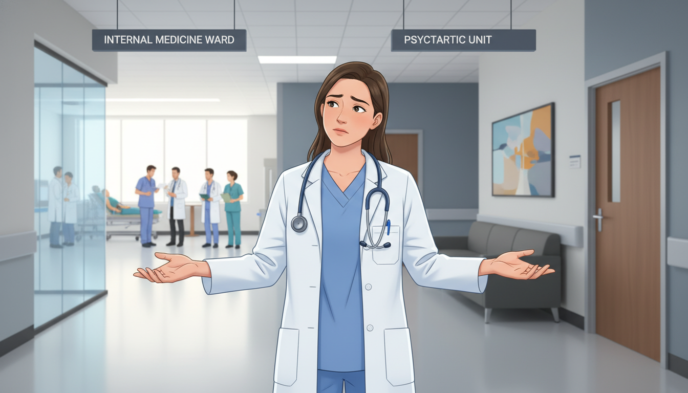 Combined Medicine-Psychiatry Resident Navigating Dual Departments Combined Medicine-Psychiatry Resident Navigating Dual Departments - DO graduate residency for Identifying Malignant Programs