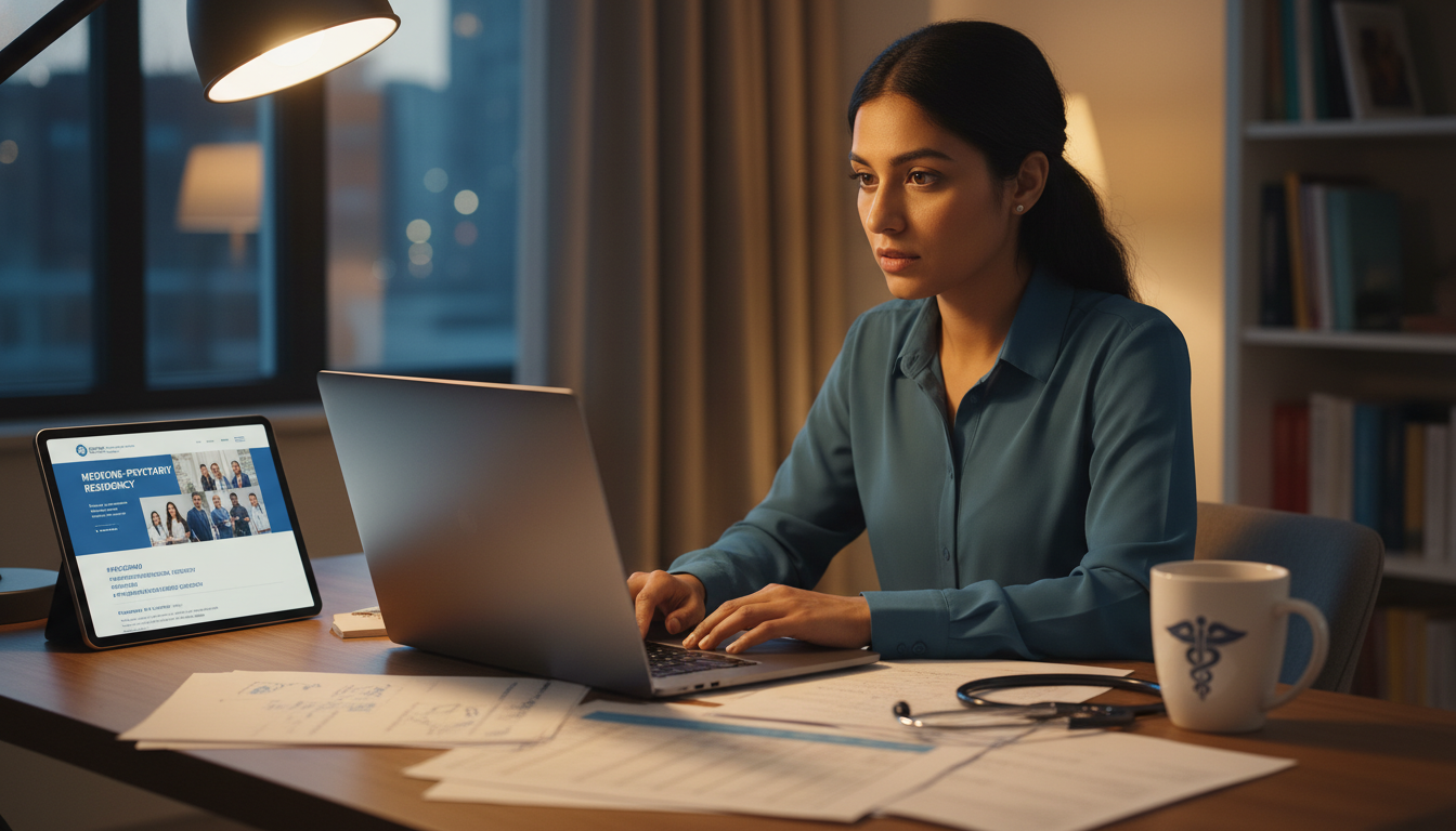 Medicine-Psychiatry resident using multiple resources to research residency programs Medicine-Psychiatry resident using multiple resources to research residency programs - DO graduate residency for How to Resea