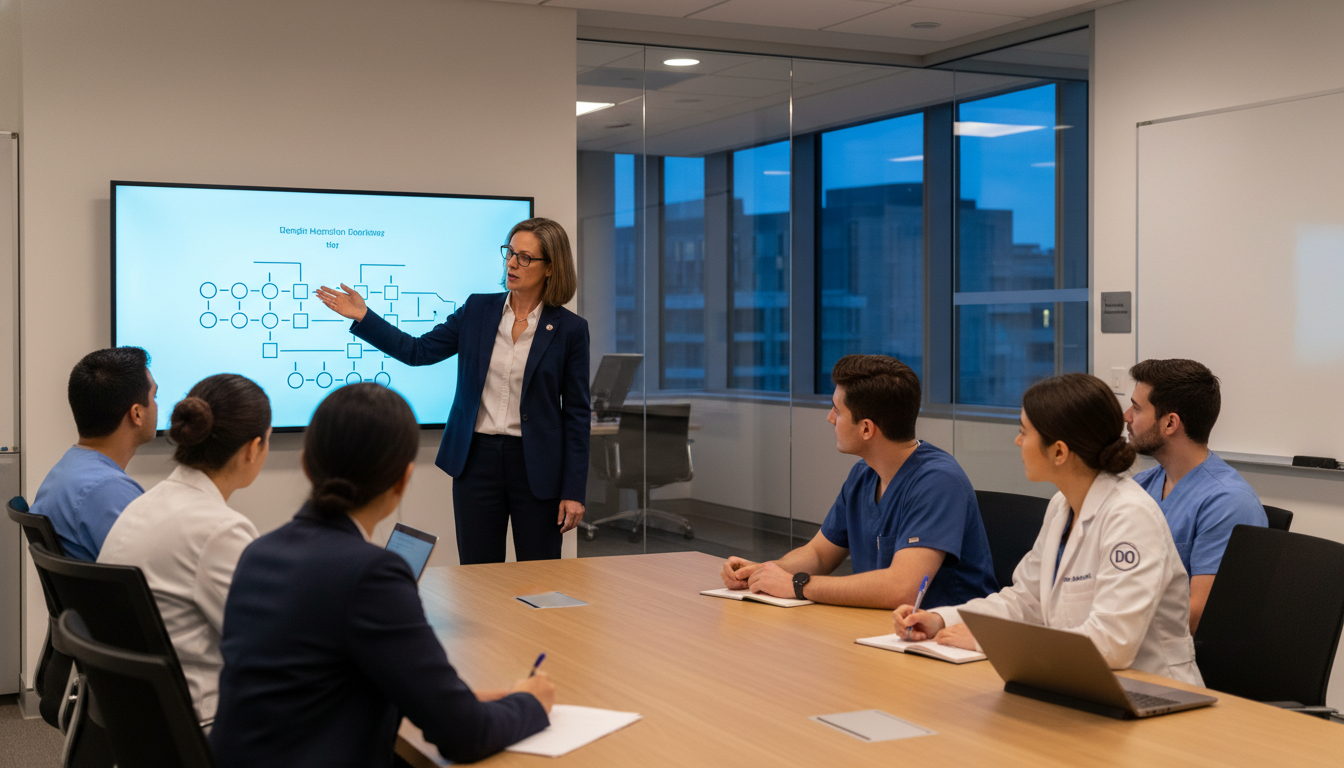 Academic medical geneticist teaching residents and students Academic medical geneticist teaching residents and students - DO graduate residency for Academic vs Private Practice for DO G