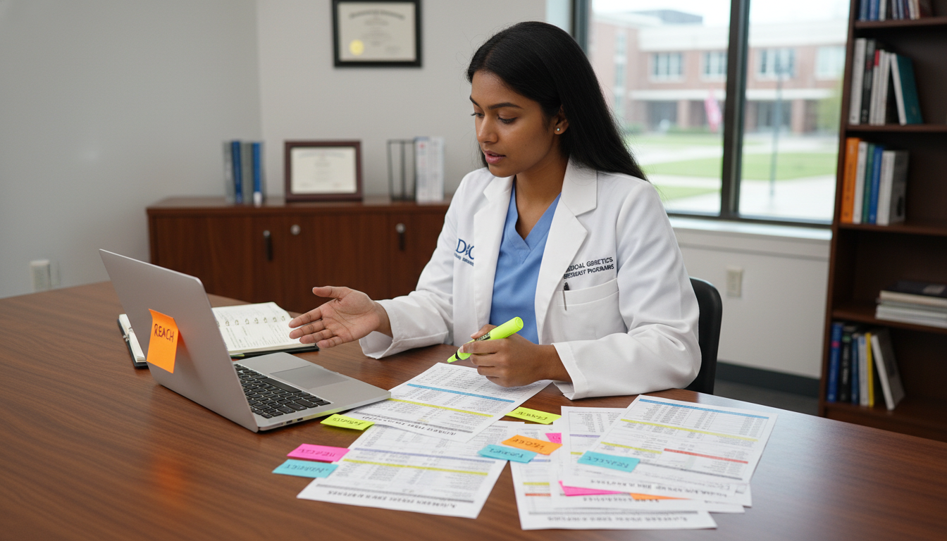 Residency applicant creating a tiered list of medical genetics programs - DO graduate residency for Program Selection Strateg