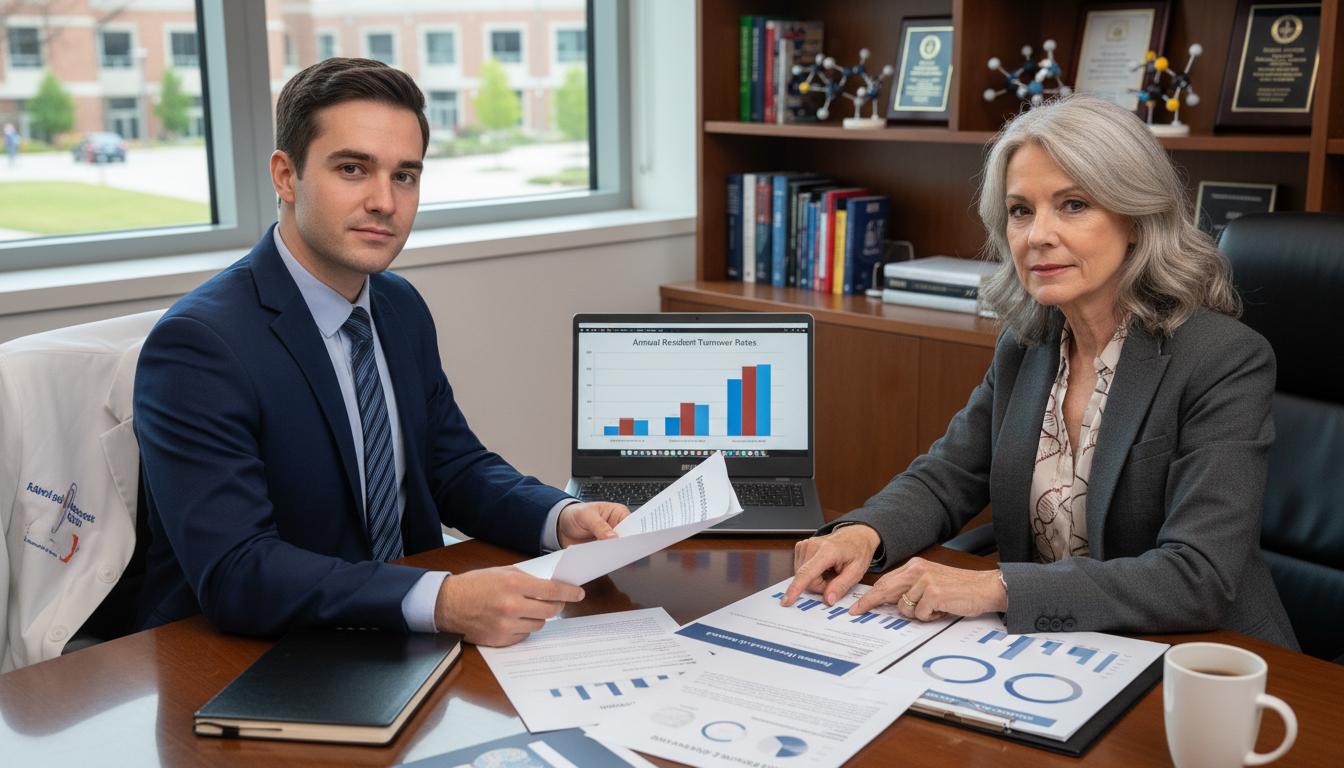 DO graduate interviewing at a medical genetics residency program DO graduate interviewing at a medical genetics residency program - DO graduate residency for Resident Turnover Warning Signs