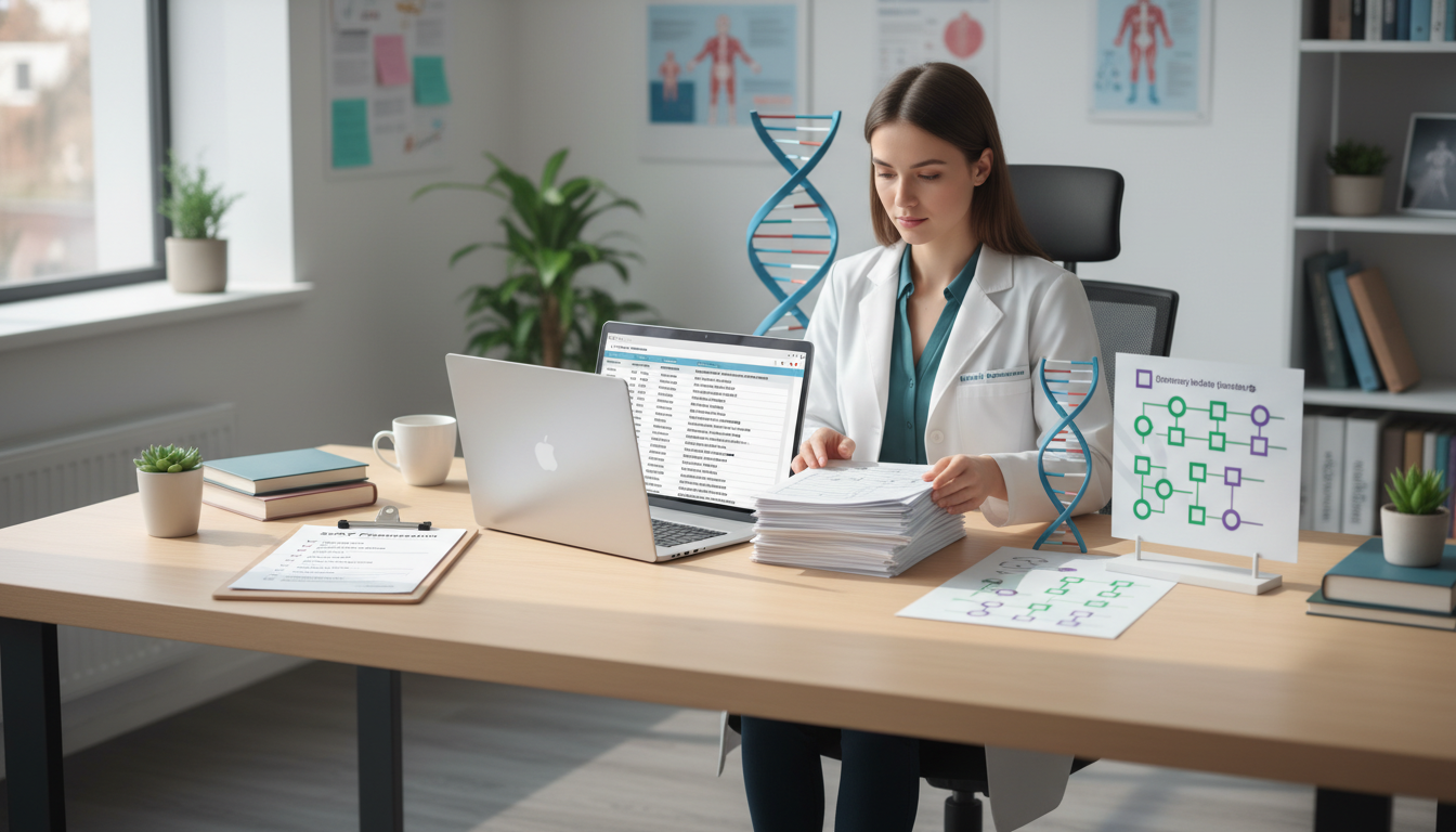 DO student organizing SOAP preparation documents for medical genetics - DO graduate residency for SOAP Preparation for DO Gra