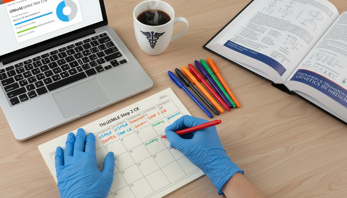 Study schedule planning for USMLE Step 2 CK preparation Study schedule planning for USMLE Step 2 CK preparation - DO graduate residency for USMLE Step 2 CK Preparation for DO Gradua