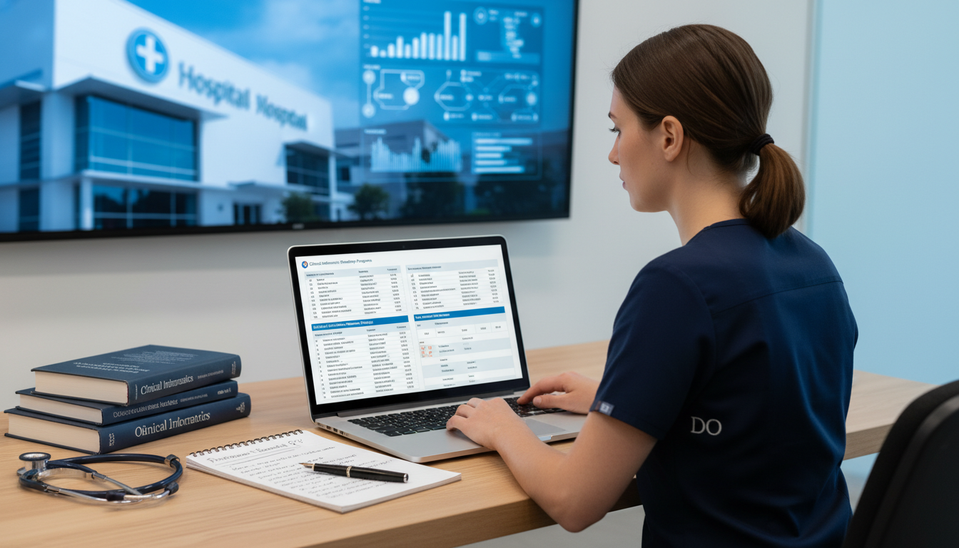 A Comprehensive Guide for DO Graduates on Researching Clinical Informatics Residencies