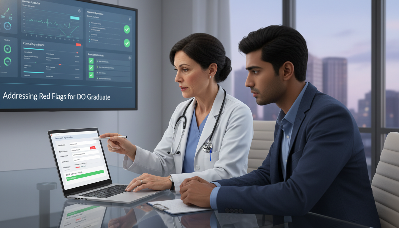 Mentor coaching a DO graduate about residency and informatics fellowship applications Mentor coaching a DO graduate about residency and informatics fellowship applications - DO graduate residency for Addressing