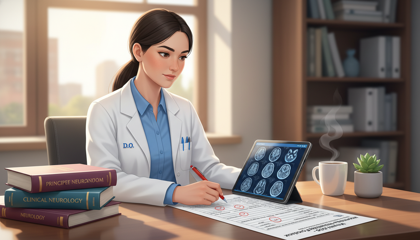 DO neurology applicant reviewing notes before interview DO neurology applicant reviewing notes before interview - DO graduate residency for Pre-Interview Preparation for DO Graduate