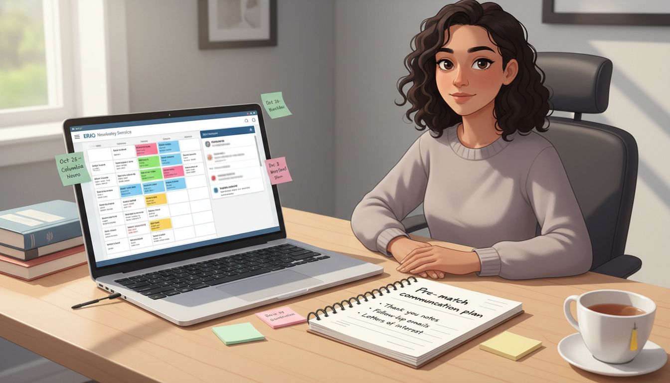 Neurology residency applicant planning pre-match communication timeline Neurology residency applicant planning pre-match communication timeline - DO graduate residency for Pre-Match Communication f