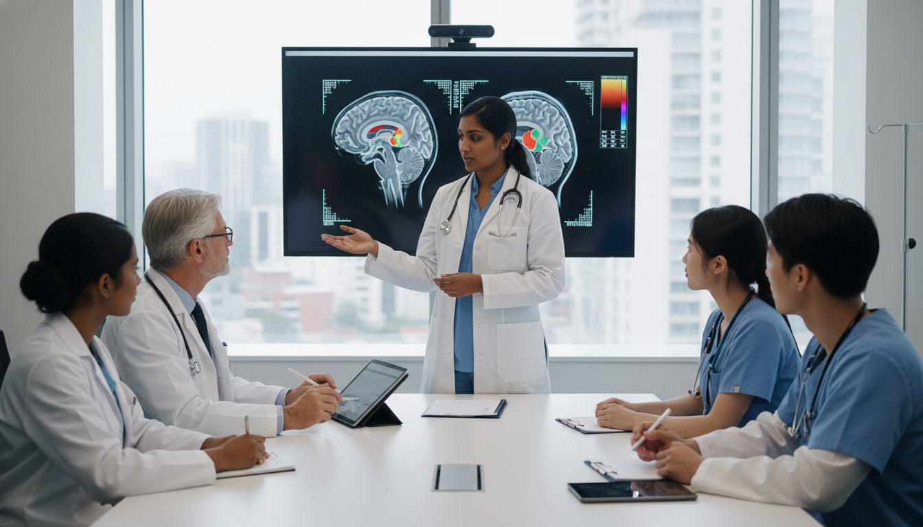 Neurology resident on rounds in academic hospital Neurology resident on rounds in academic hospital - DO graduate residency for How to Research Programs for DO Graduate in Neu