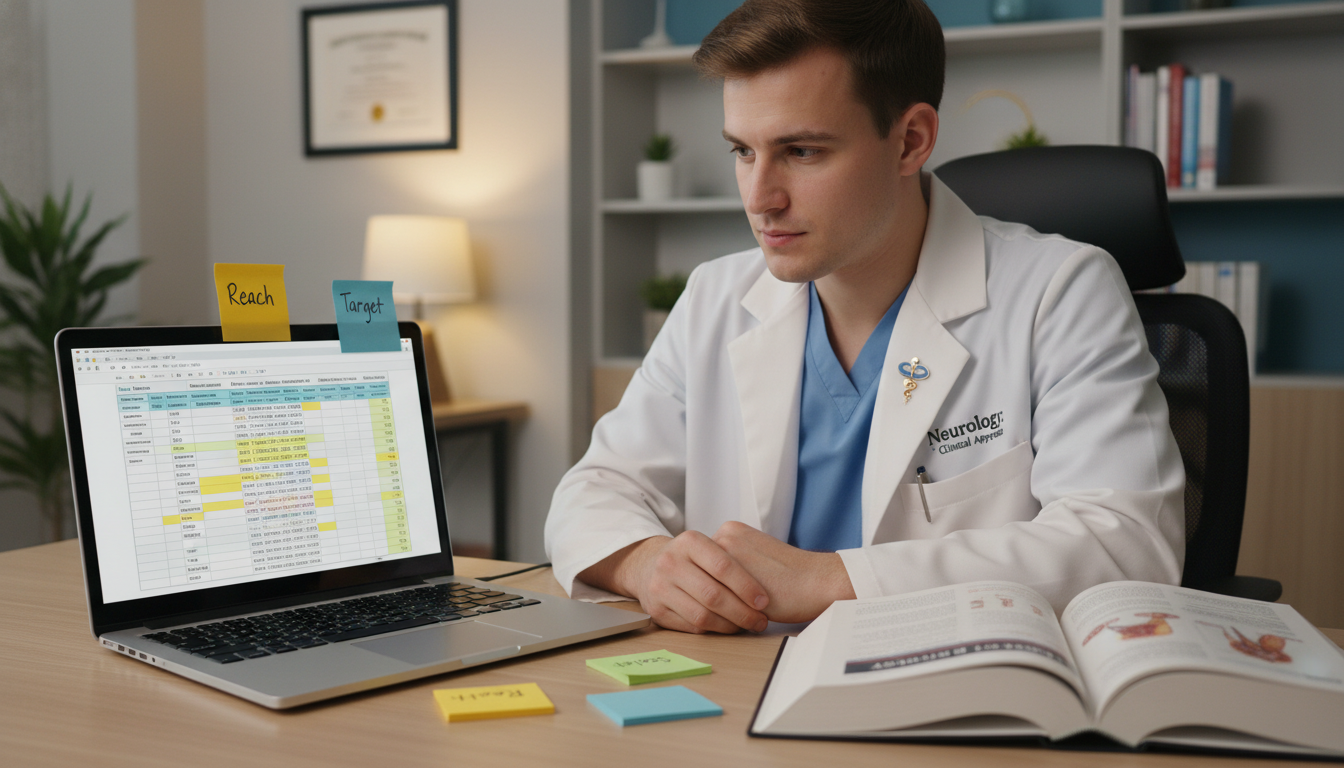 Neurology resident creating a residency program selection spreadsheet - DO graduate residency for Program Selection Strategy