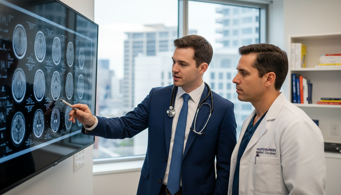 Neurosurgery attending teaching DO student during clinic Neurosurgery attending teaching DO student during clinic - DO graduate residency for Away Rotation Strategy for DO Graduate i