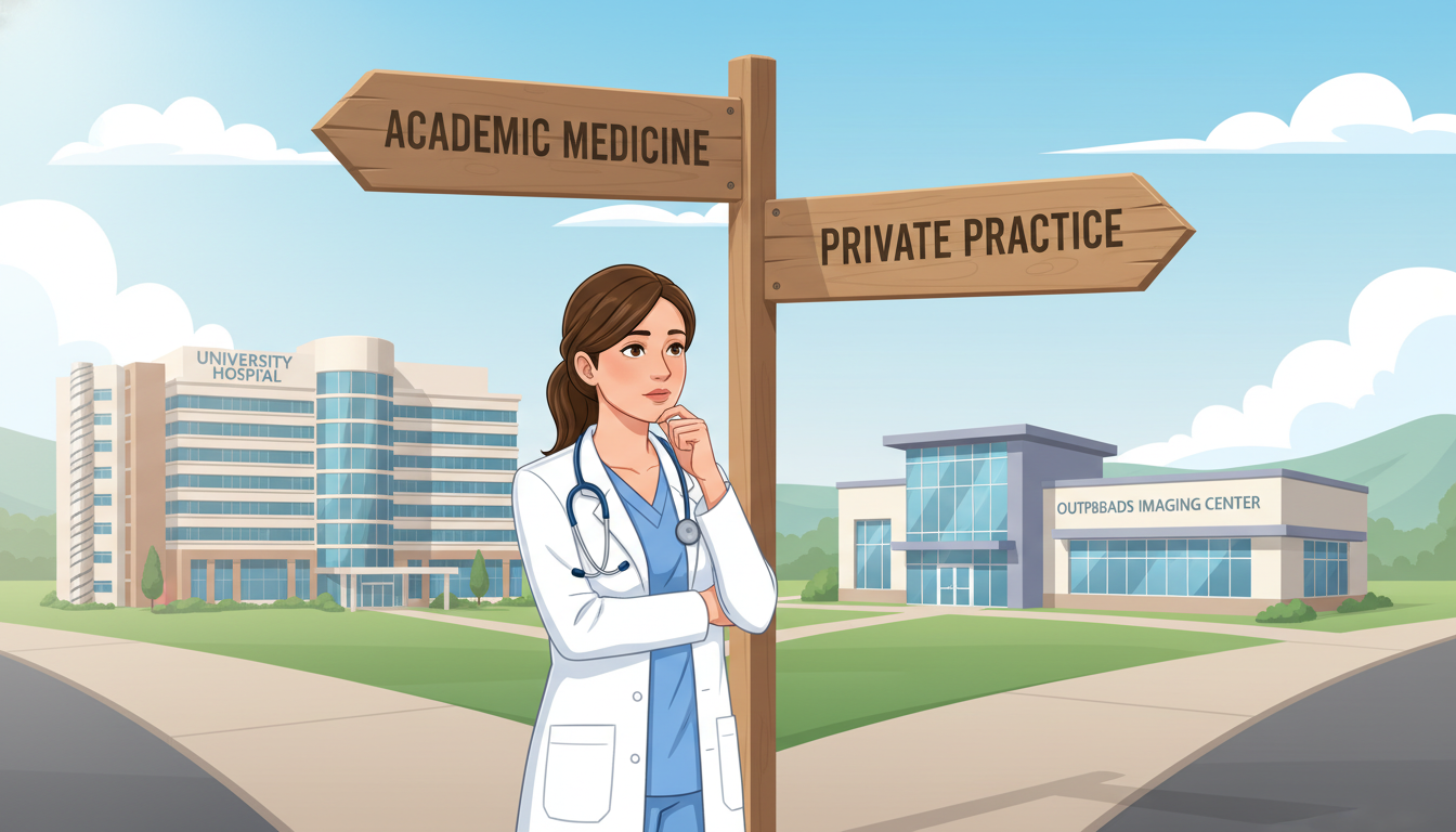 DO Graduate's Guide: Choosing Academic vs Private Practice in Nuclear Medicine