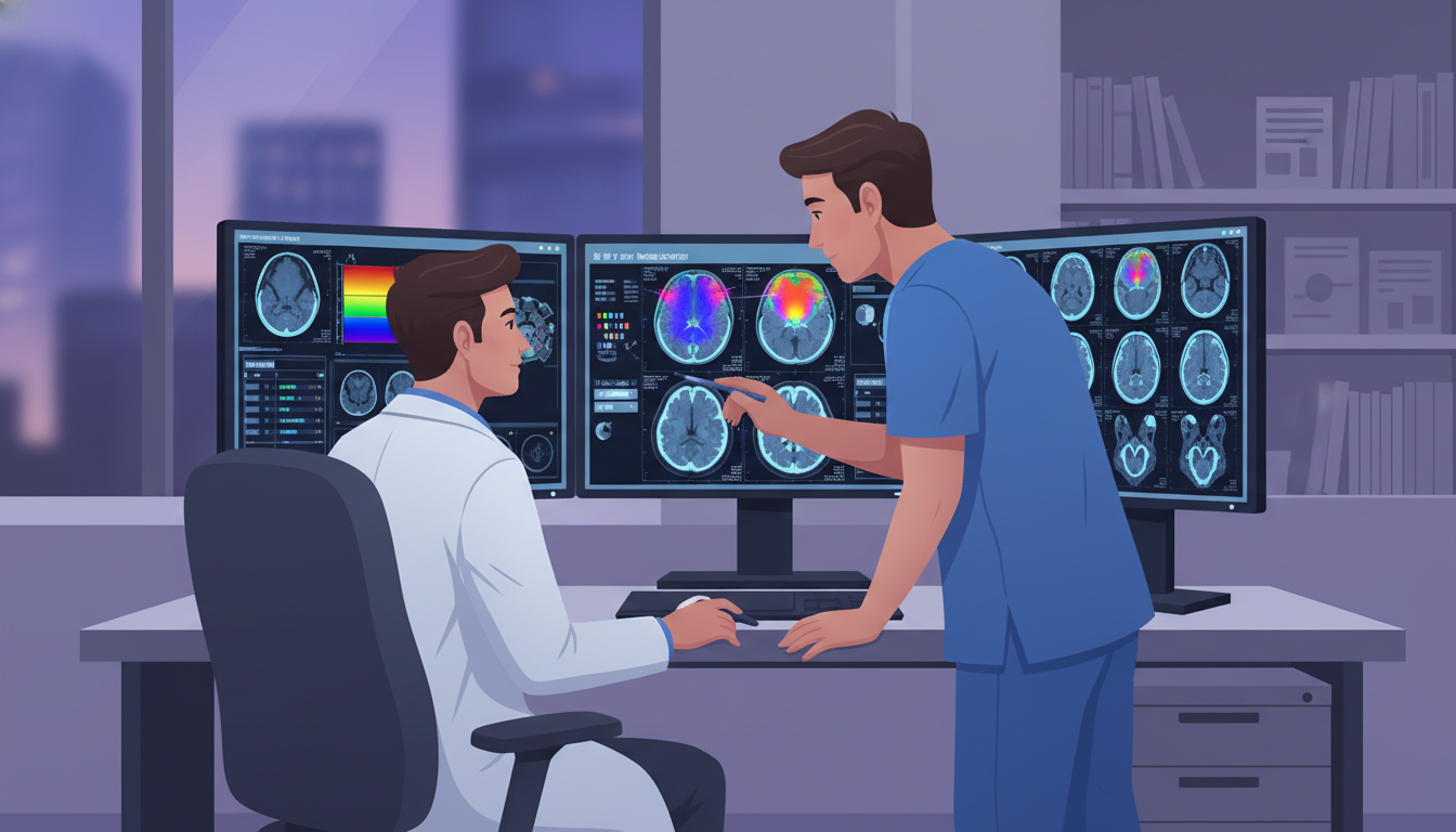 Nuclear medicine reading room with DO trainee Nuclear medicine reading room with DO trainee - DO graduate residency for Away Rotation Strategy for DO Graduate in Nuclear M