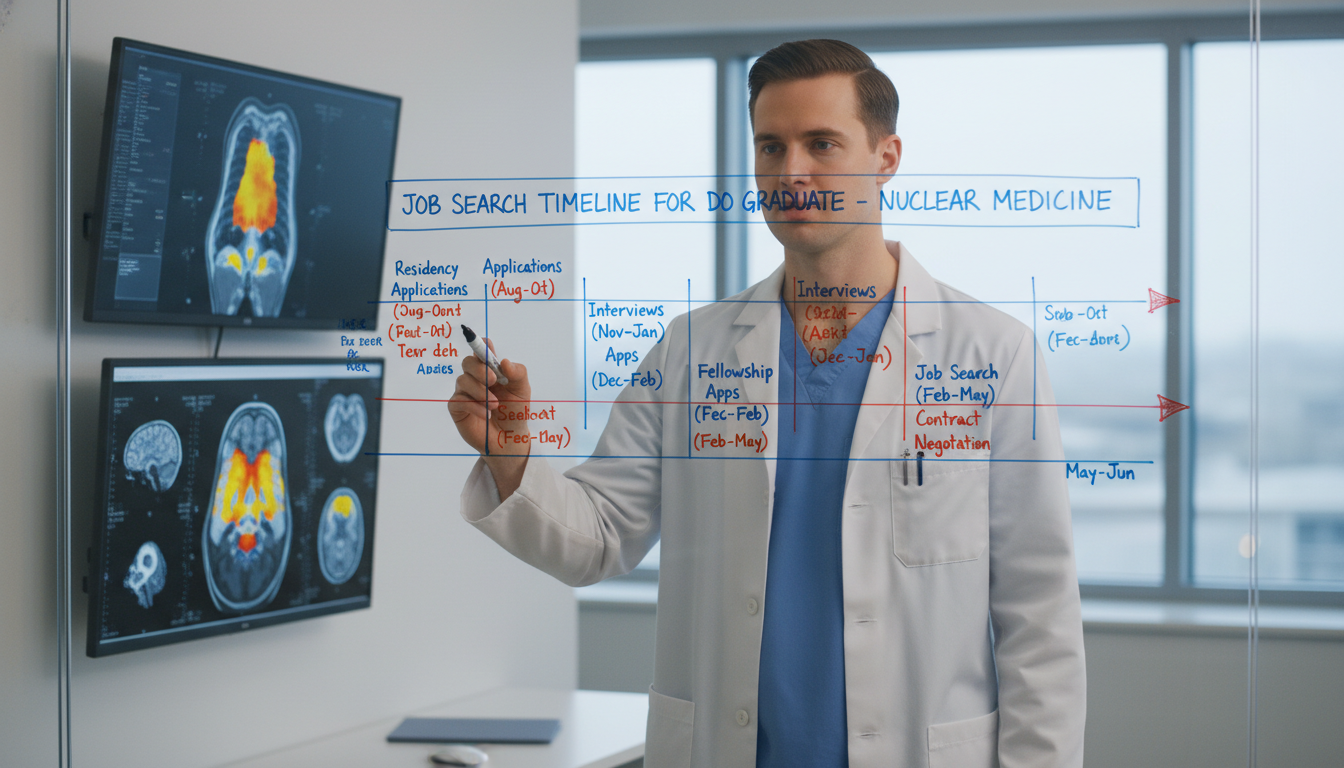 Essential Job Search Timing Guide for DO Graduates in Nuclear Medicine