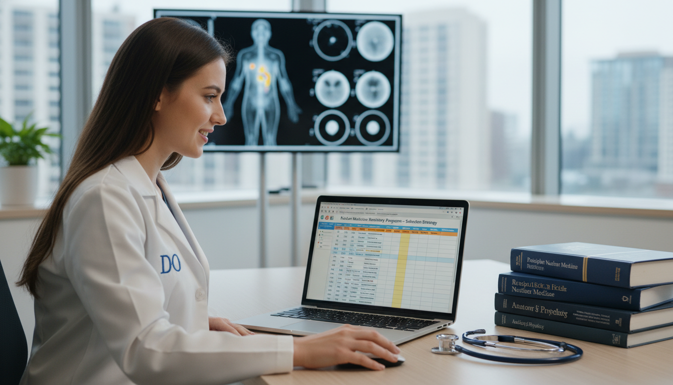 Essential Program Selection Strategies for DO Graduates in Nuclear Medicine