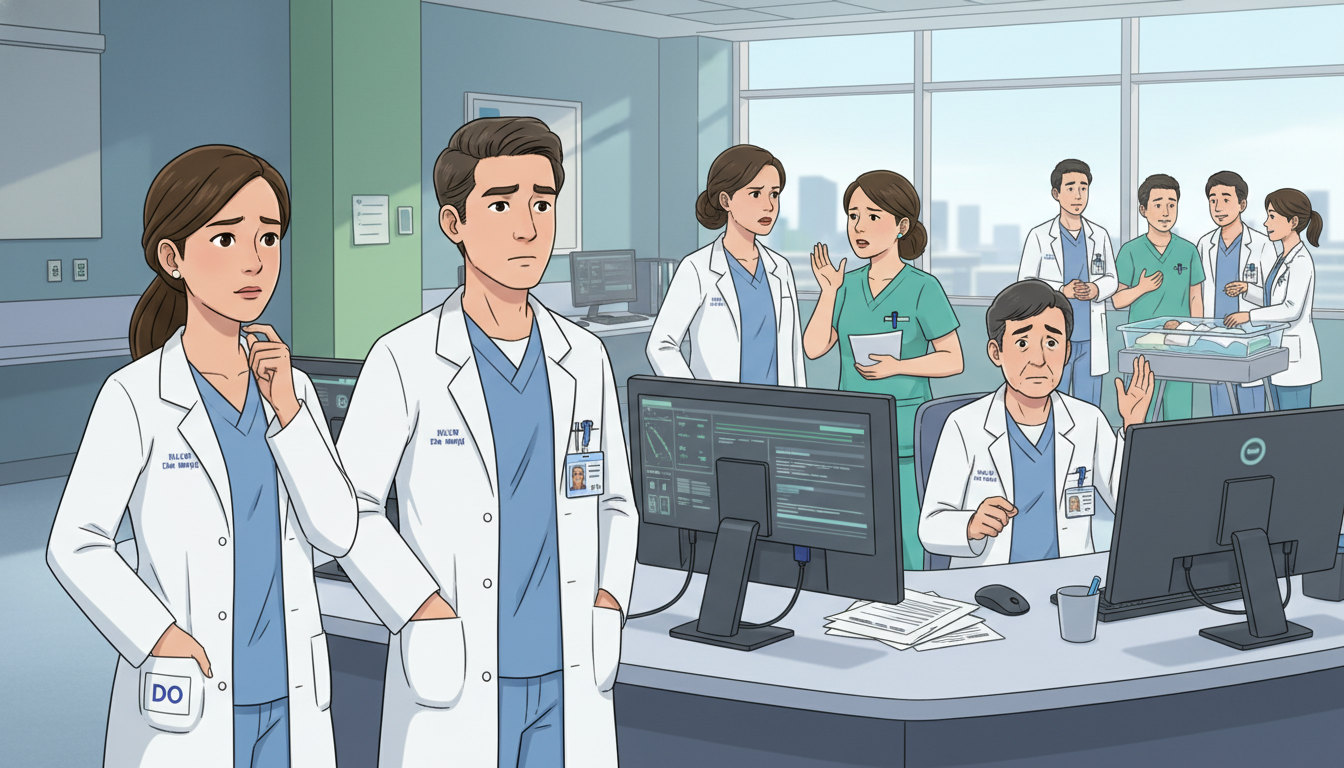 ObGyn residents observing team dynamics in labor and delivery ObGyn residents observing team dynamics in labor and delivery - DO graduate residency for Identifying Malignant Programs for