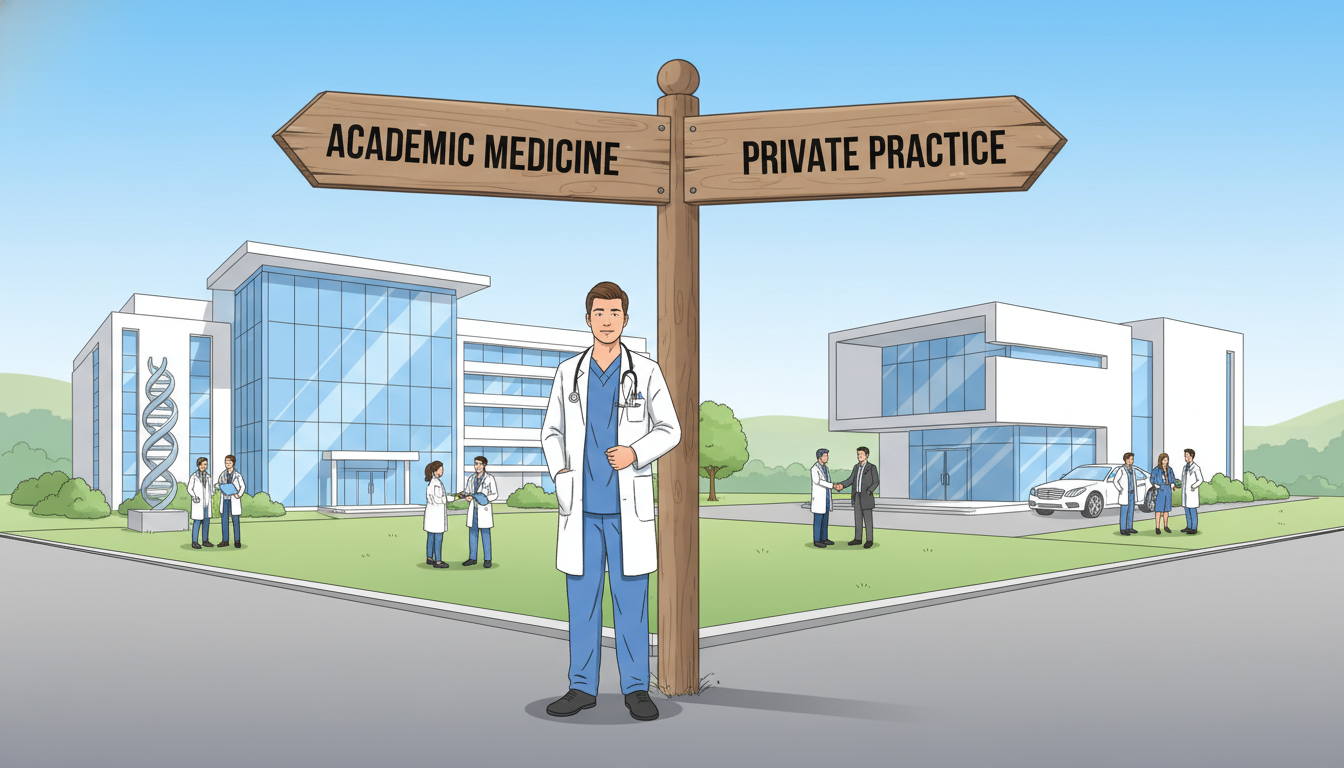 Choosing Between Academic and Private Practice for DO Ophthalmology Residencies