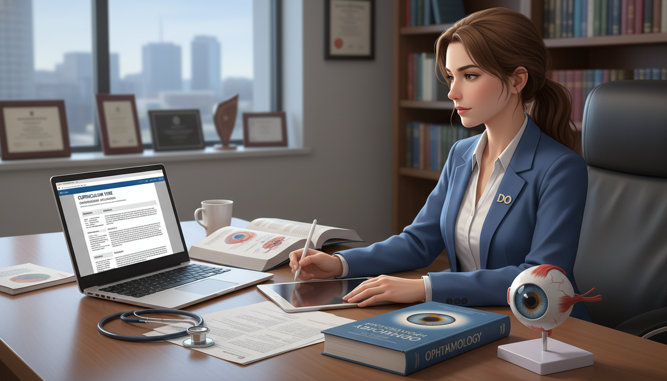 Essential CV Building Tips for DO Graduates in Ophthalmology Residency