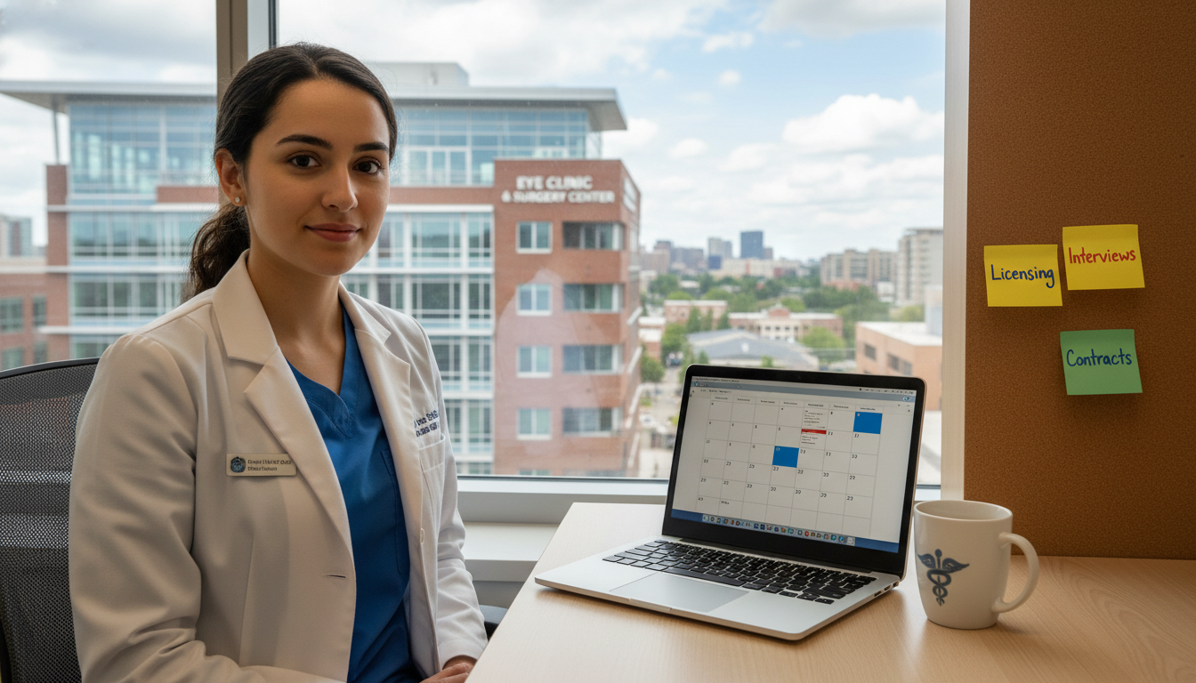 Ophthalmology DO fellow planning career steps Ophthalmology DO fellow planning career steps - DO graduate residency for Job Search Timing for DO Graduate in Ophthalmology