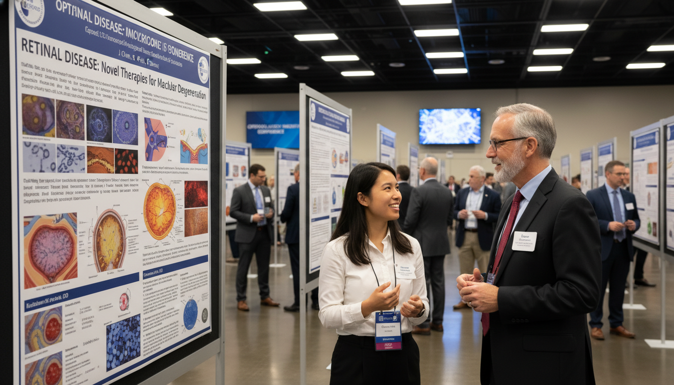 Ophthalmology conference poster session - DO graduate residency for Networking in Medicine for DO Graduate in Ophthalmology