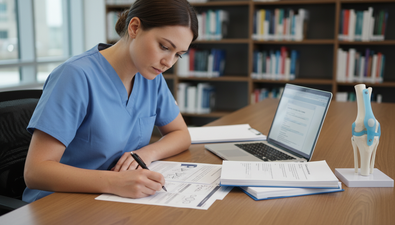 Orthopedic surgery applicant organizing research and CV documents Orthopedic surgery applicant organizing research and CV documents - DO graduate residency for CV Building for DO Graduate in