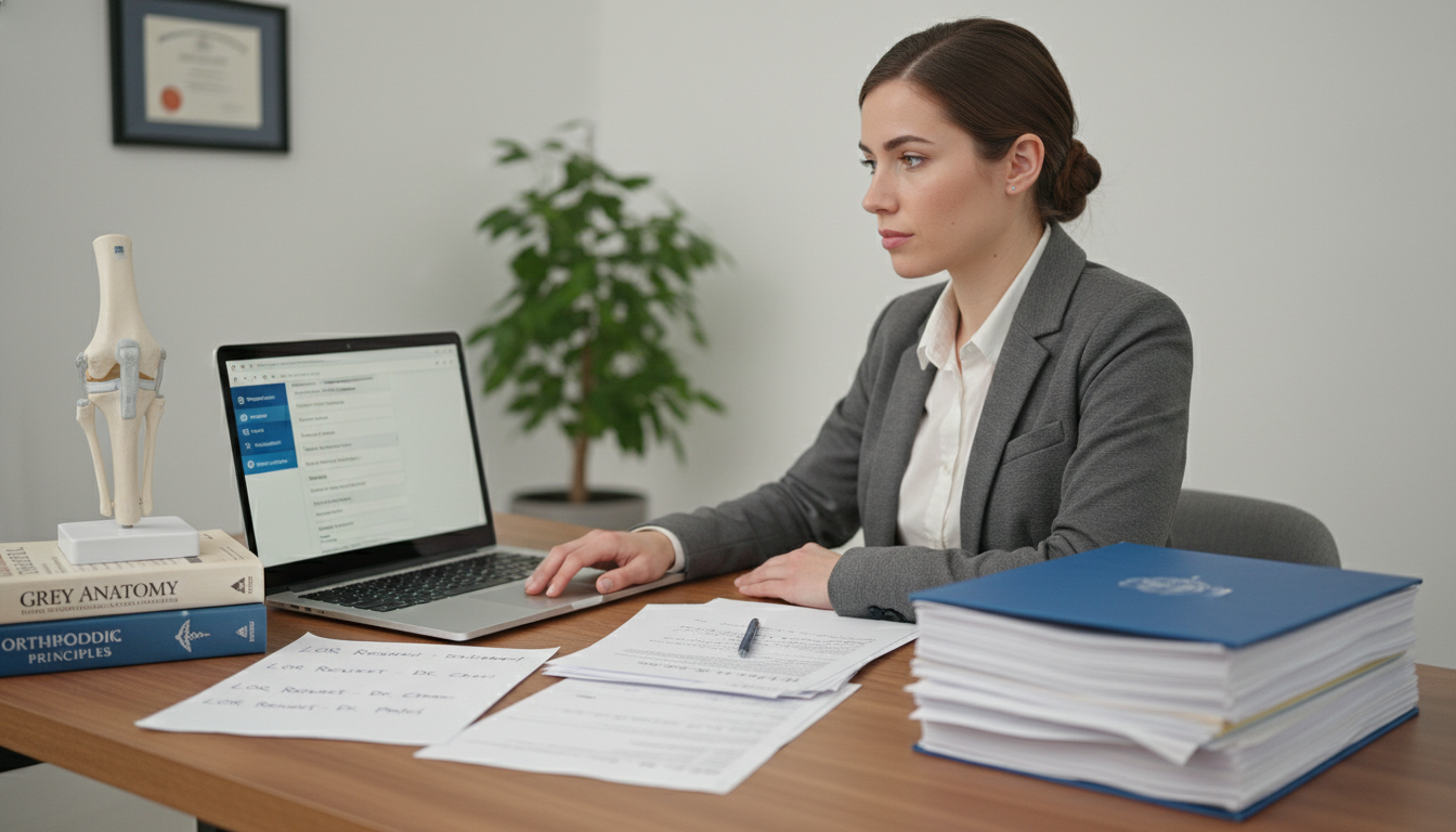 DO graduate preparing application documents for orthopedic surgery residency - DO graduate residency for Letters of Recommend