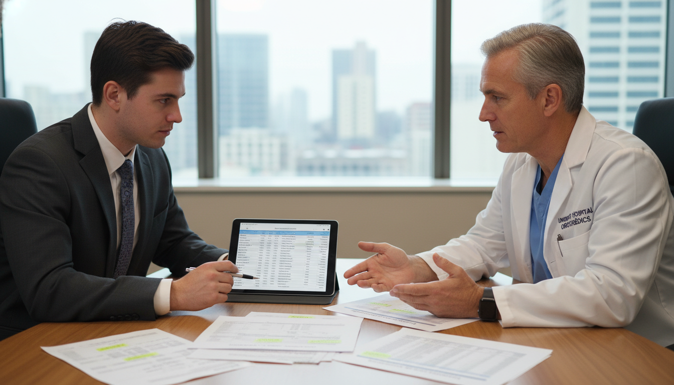 DO orthopedic surgery student meeting with mentor to discuss residency strategy - DO graduate residency for Program Selection