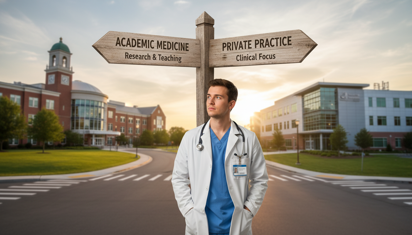 Choosing Between Academic Medicine and Private Practice for DO Graduates in Pathology
