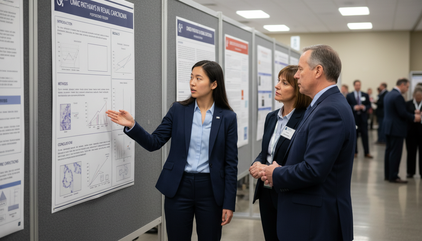 DO pathology applicant presenting a research poster DO pathology applicant presenting a research poster - DO graduate residency for CV Building for DO Graduate in Pathology