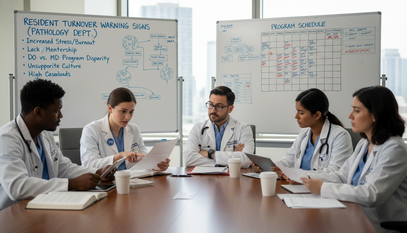 Key Warning Signs of Resident Turnover for DO Graduates in Pathology