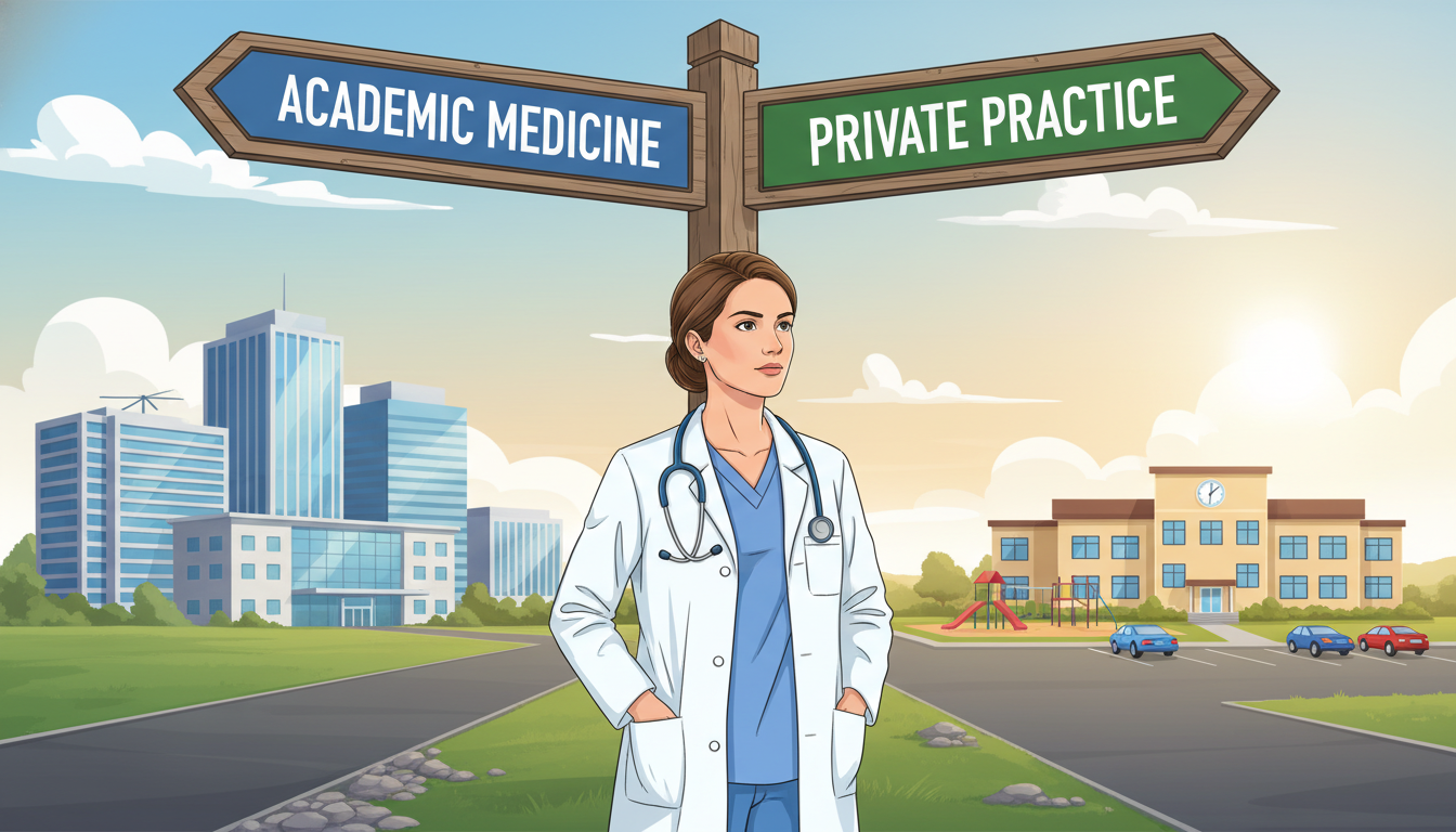 Choosing Between Academic and Private Practice for DO Graduates in Pediatrics