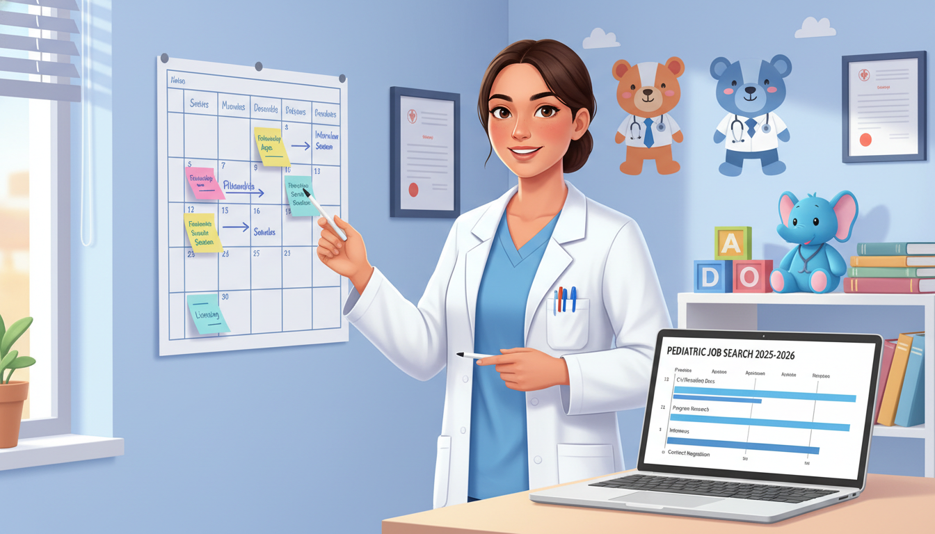 Essential Job Search Timing Guide for DO Graduates in Pediatrics