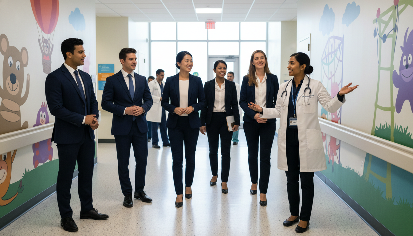 Pediatrics residency interview day at a children's hospital - DO graduate residency for Pre-Interview Preparation for DO Grad