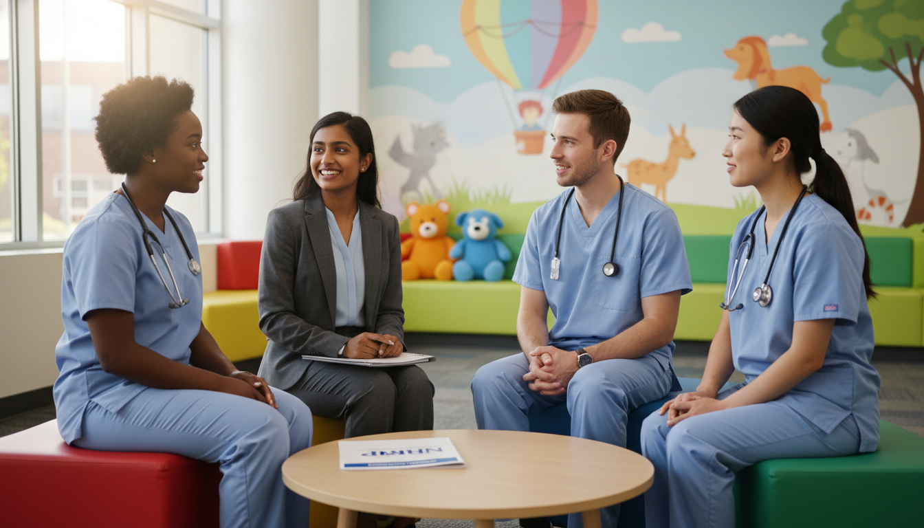Pediatrics residency interview day with DO applicant and child-friendly environment Pediatrics residency interview day with DO applicant and child-friendly environment - DO graduate residency for Pre-Match Com