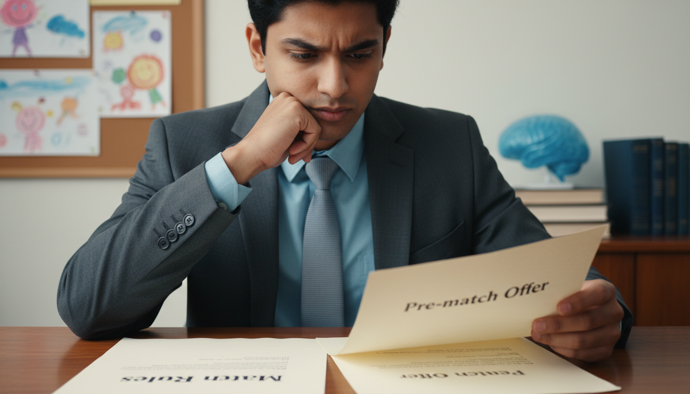 Residency applicant weighing pre-match offer considerations Residency applicant weighing pre-match offer considerations - DO graduate residency for Pre-Match Communication for DO Gradua