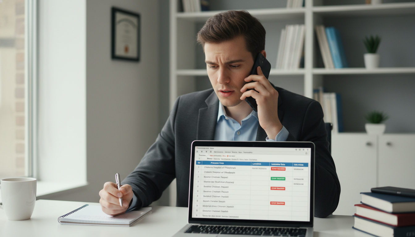Medical graduate taking a SOAP interview call in a quiet room - DO graduate residency for SOAP Preparation for DO Graduate in