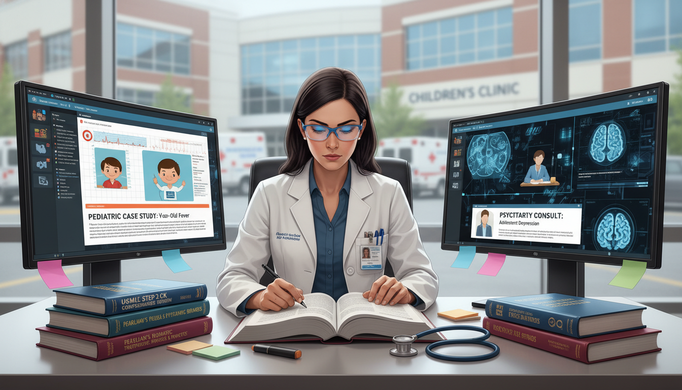 USMLE Step 2 CK Prep Guide for DO Graduates in Peds-Psych Residency