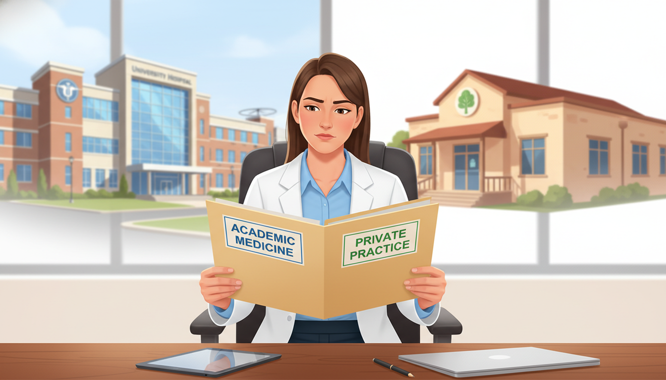 Choosing Between Academic Medicine and Private Practice as a DO Graduate in PM&R