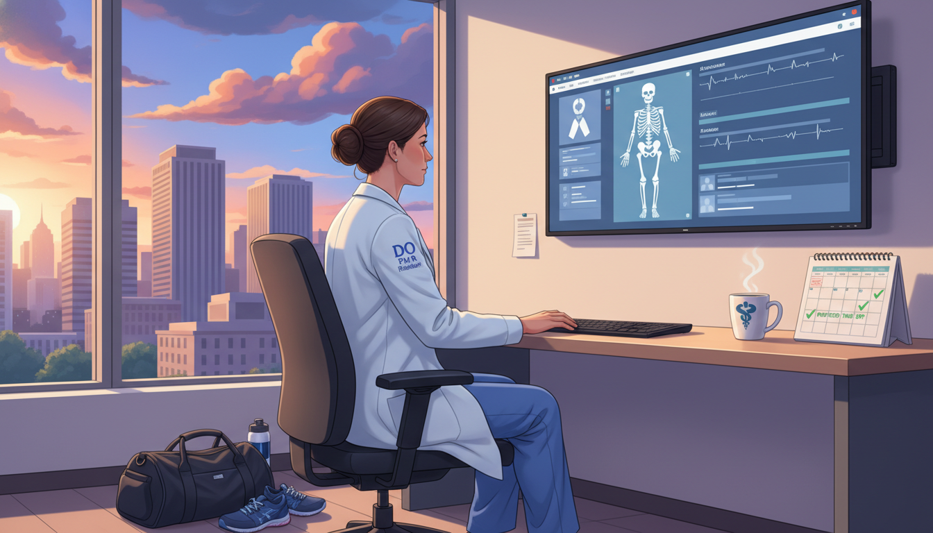 Achieving Work-Life Balance as a DO Graduate in PM&R Residency